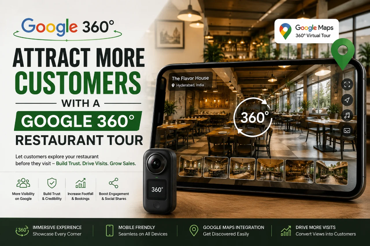 Attract More Customers with a Google 360° Restaurant Tour
