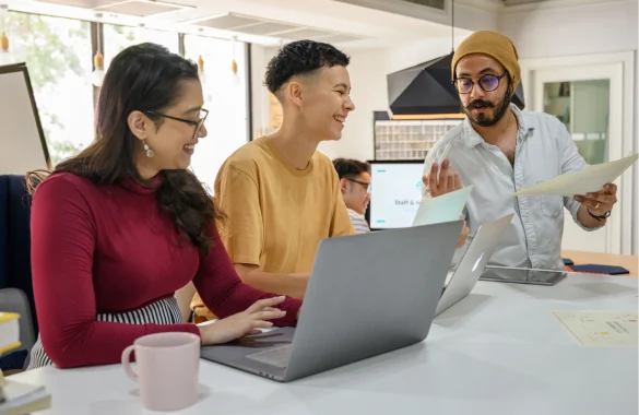 Sam Data Services team at work