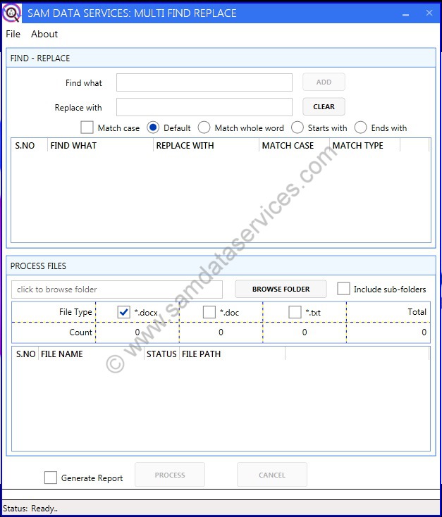 Multi Find Replace Software