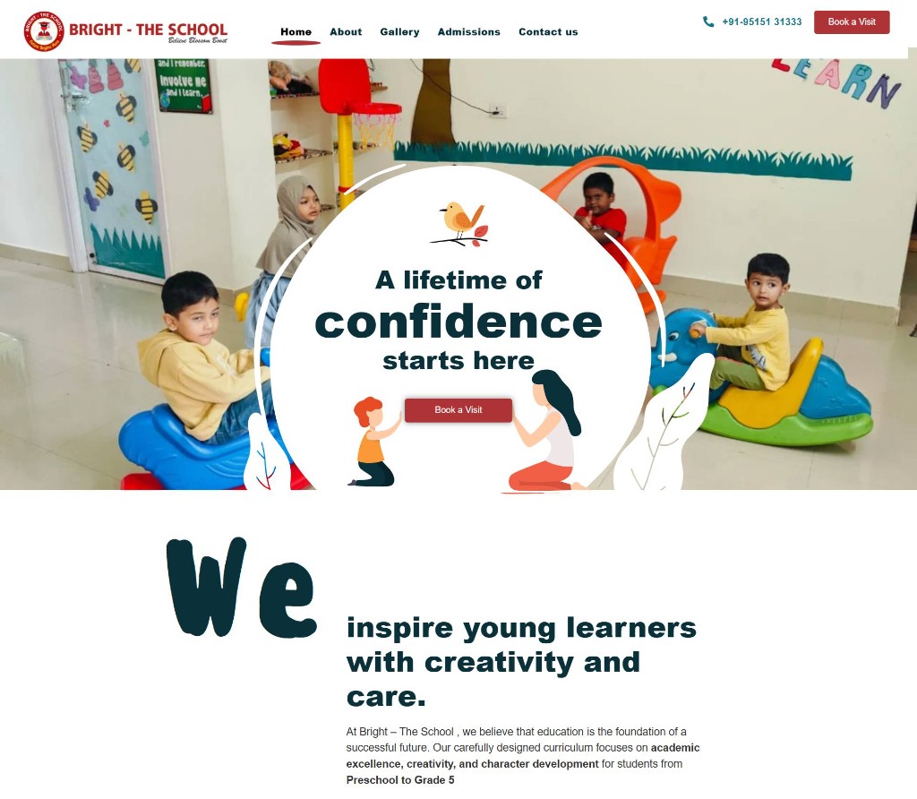 Bright The School Website