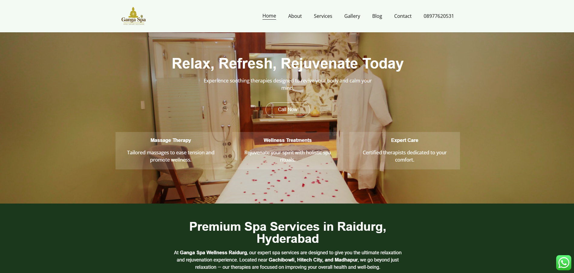 Ganga Spa Wellness Raidurg
