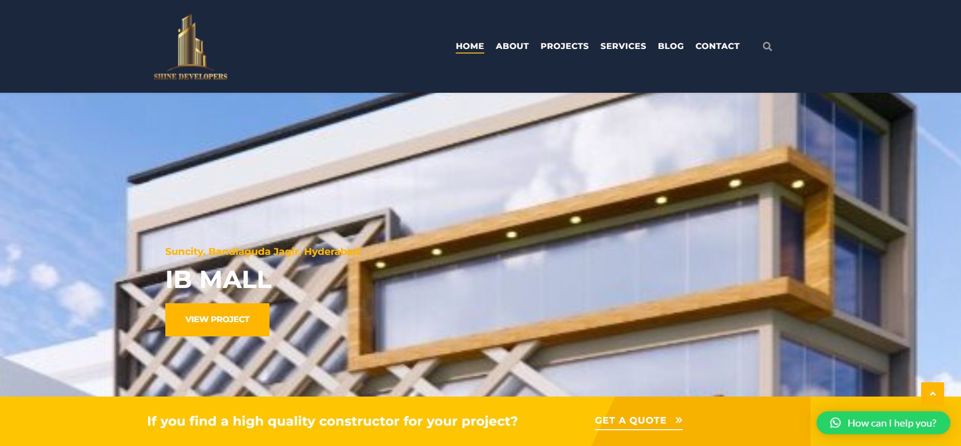 Shine Developers Website