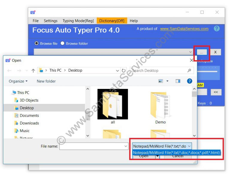 Announcing Focus Auto Typer Pro 4.0 release Blog Sam Data Services
