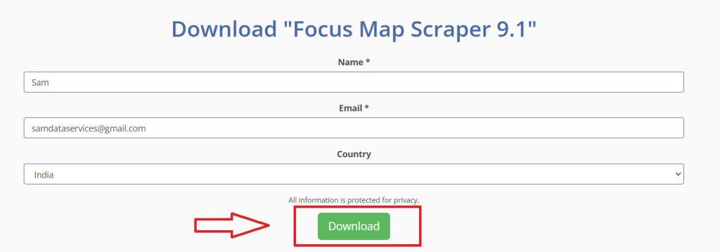 Focus Map Scraper Chrome Plugin Installation - Step 1B