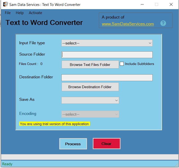 text to word converter logo