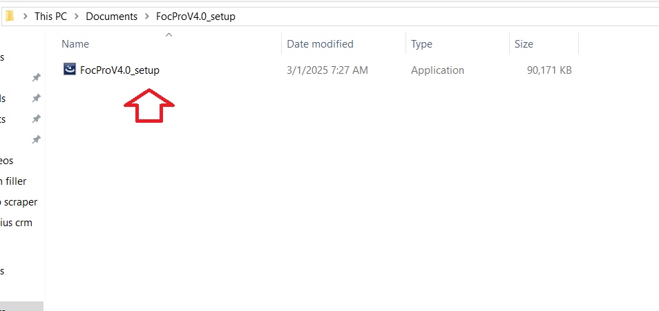 begin of installation demo